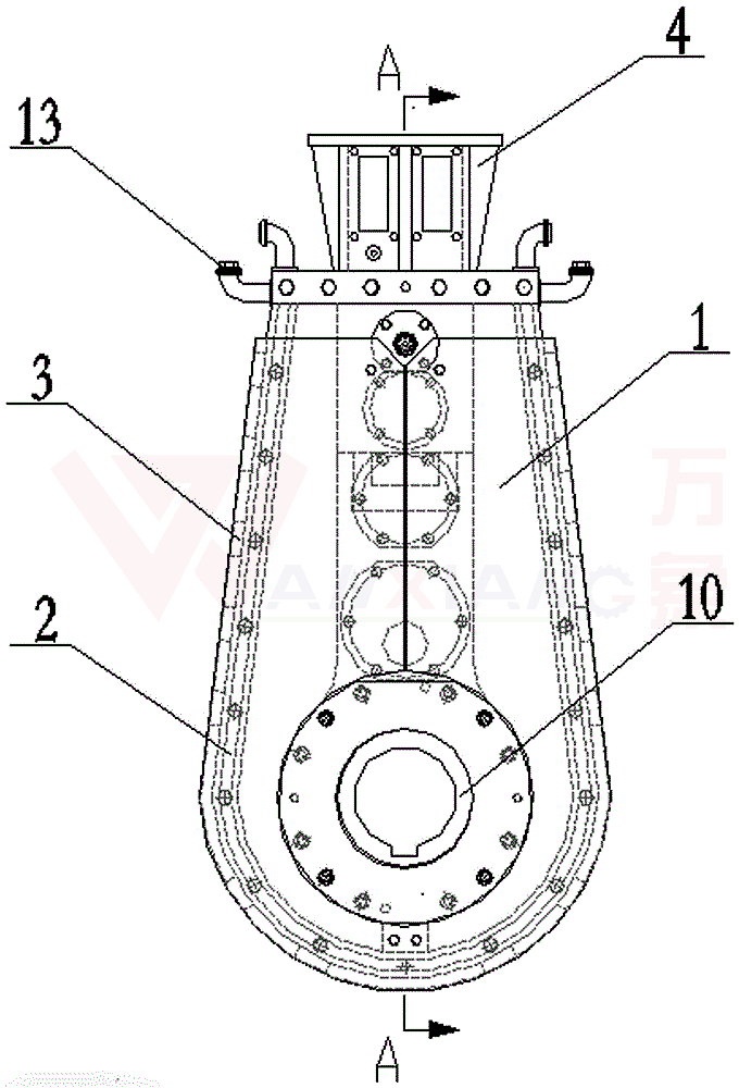 拉矯機(jī)減速機(jī)圖紙
