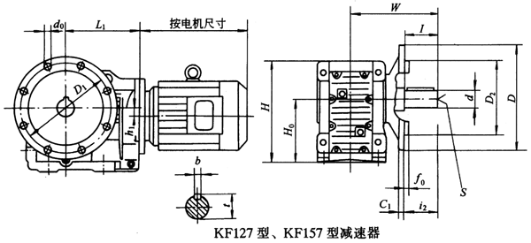 K系列斜齒輪-錐齒輪減速電機(jī)