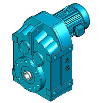 MP系列平行軸斜齒輪減速機實體模型