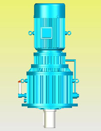 NGW-L型行星齒輪減速機(jī)實體模型