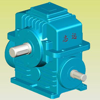 PWU型平面二次包絡(luò)環(huán)面蝸桿減速器實(shí)體模型