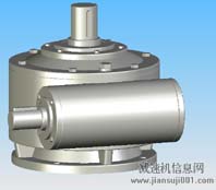 WCJ120型蝸輪蝸桿減速器實(shí)體模型