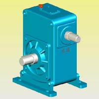 WHT型圓弧圓柱蝸桿減速機(jī)實(shí)體模型(JB2318—79)