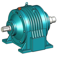 ZK型行星齒輪減速機(jī)實(shí)體模型