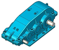 ZSC減速機實體模型