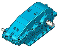 ZSC減速機實體模型