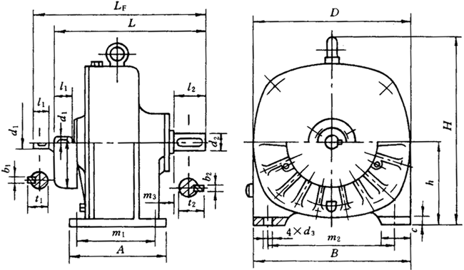 滾柱活齒減速器