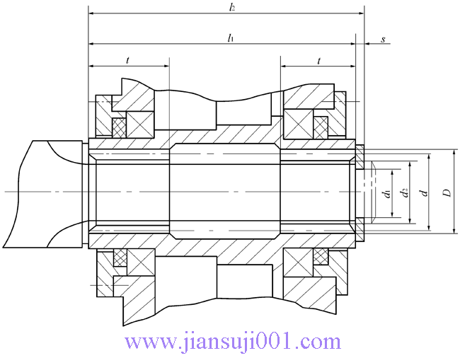 QS型“三合一”運行機構(gòu)用減速機