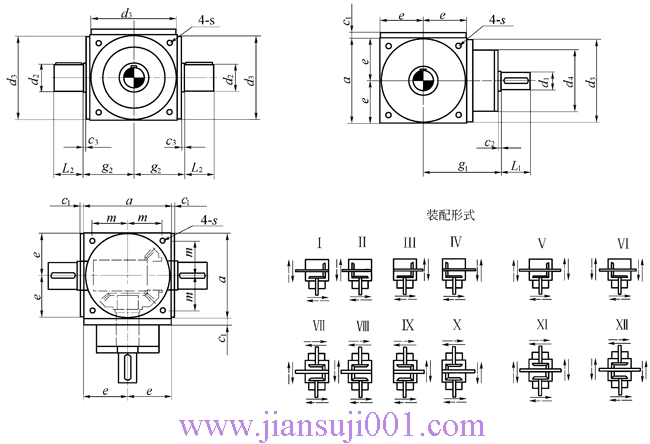 SP系列圓錐齒輪換向器