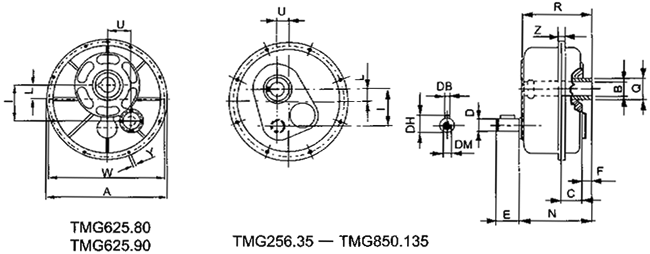 TMG懸掛式齒輪減速機