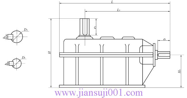 TZ型三級(jí)立式齒輪減速器