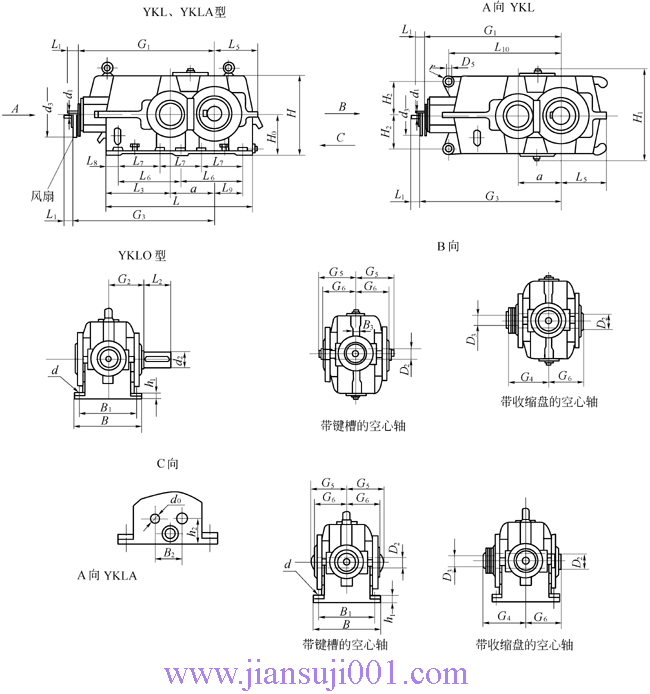 YK系列圓錐—圓柱齒輪減速機