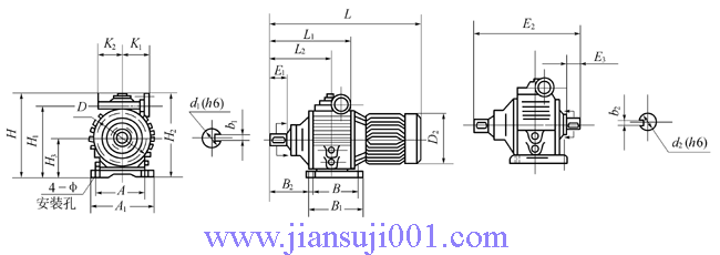 URX���Pʽ��ϵ�����μ����b�ߴ�