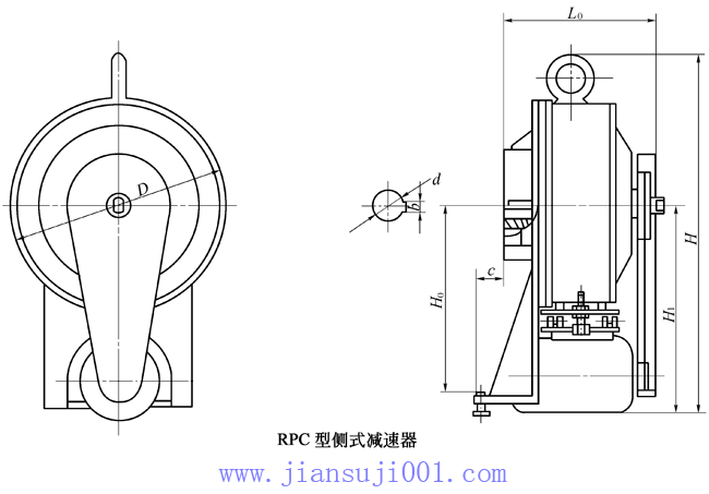 RP型行星齒輪減速器JB/T6767-1993