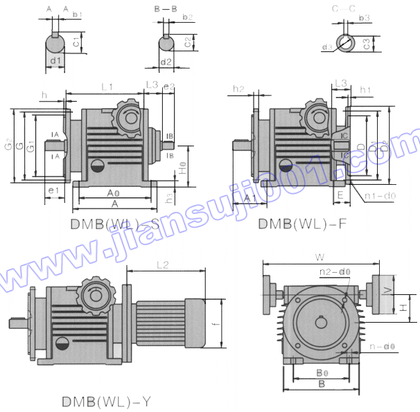 DMB系列大變速比機(jī)械無(wú)級(jí)變速器