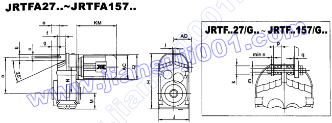 JRTF平行軸-斜齒輪減速電機(jī)