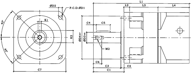 PHT行星式減速機(jī)