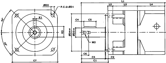 PHT行星式減速機(jī)