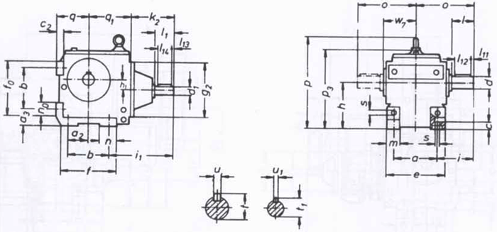 SW斜齒輪—蝸輪蝸桿減速電機