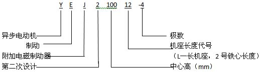 YEJ2系列電磁制動(dòng)三相異步電動(dòng)機(jī)概述(H80~160mm)