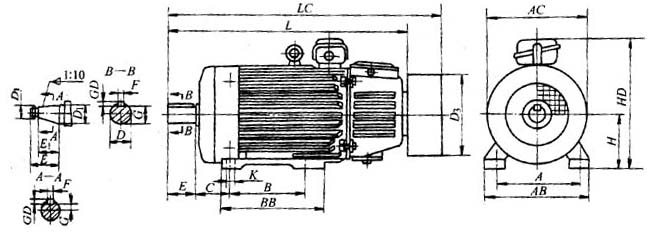 YZJ��YZRJ��YZRWJϵ�����ؼ�ұ�������ஐ��늄�(d��ng)�C(j��)���γߴ�